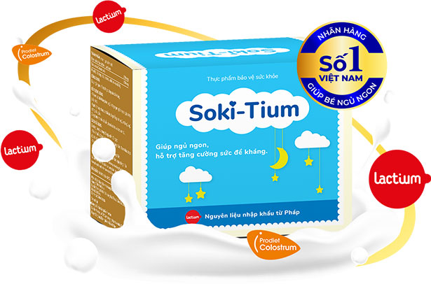 Sản phẩm Soki Tium chứa Lactium và Colostrum